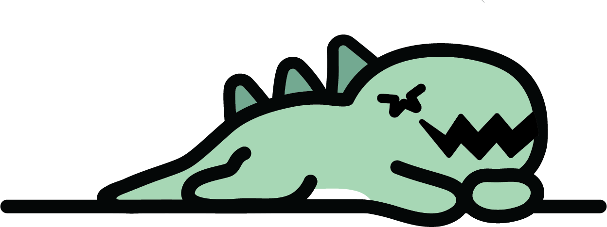 Sleeping Dino
